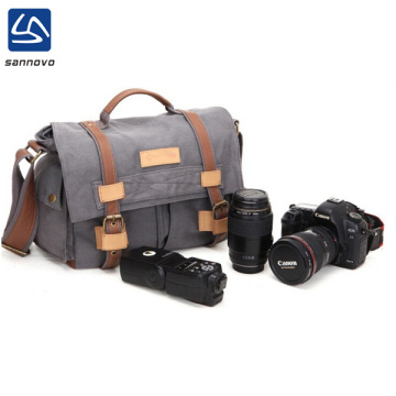 bulk waterproof canvas dslr camera messenger bag for men